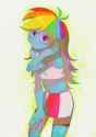 3621402__safe_artist-colon-770nanao15_rainbow+dash_human_equestria+girls_g4_belly_belly+button_bra_clothes_crop+top+bra_exposed+belly_eye+clipping+through+hair_.jpg