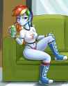 3492757__suggestive_artist-colon-zachc_rainbow+dash_human_equestria+girls_g4_belly_belly+button_boots_breasts_clothes_couch_drink_drinking_female_indoors_milksh.png